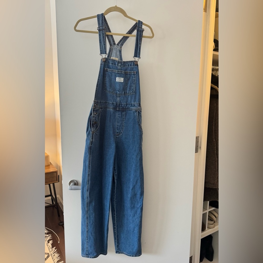Levi Blue Denim Overalls